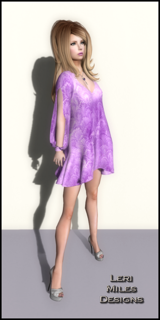 LMD Ad Display Josie Dress Lilac