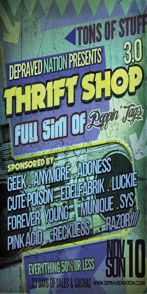 Thriftshop Flyer 3.0 Nov 2013