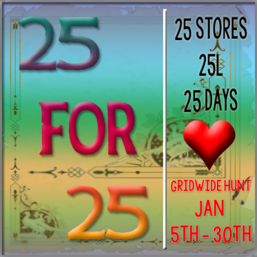 25-for-25-hunt-january-sign